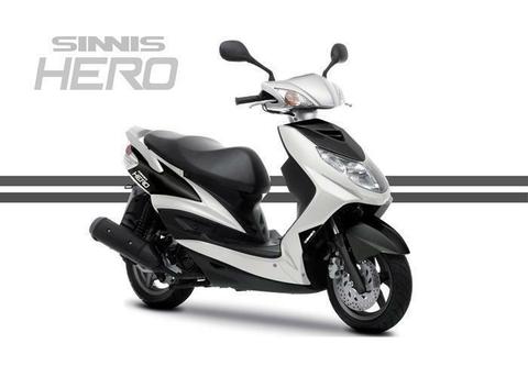 SINNIS HERO 125CC SCOOTER, BRAND NEW, FULL AA WARRANTY&RECOVERY