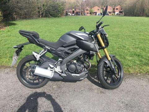 Yamaha MT125 ABS Grey - Low Mileage