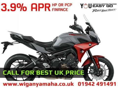 YAMAHA TRACER 900 2019 MODEL IN NIMBUS GREY WITH RED OR TECH BLACK WITH BLUE