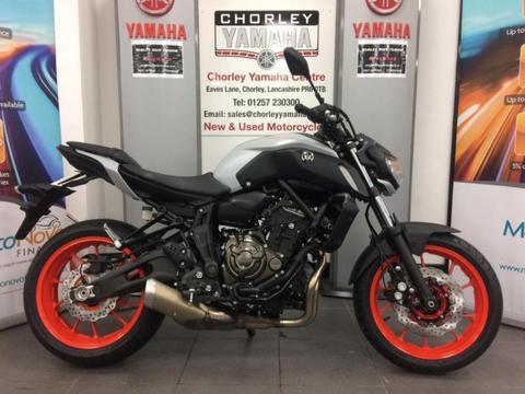 YAMAHA MT07 ABS 2.9% APR FINANCE 2019 MODEL IN STOCK DELIVERY ARRANGED