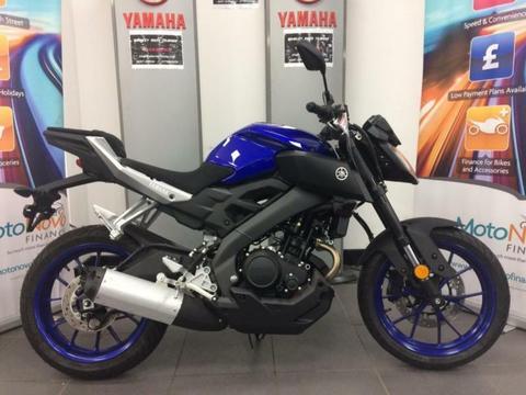 YAMAHA MT125 ABS 2.9% APR FINANCE DELIVERY ARRANGED P/X WELCOME