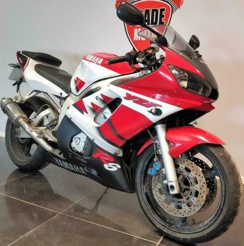 2001 01 Y YAMAHA YZF 600 R6 TRADE SALE PROJECT HPI CLEAR SPARES REPAIR RED&WHITE