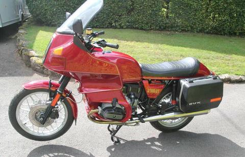 BMW R100 RT motorcycle, 1983, restored and in super condition