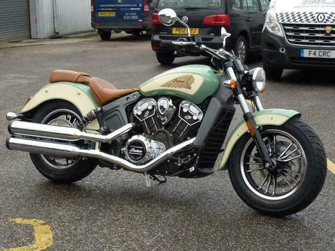 INDIAN SCOUT 2-TONE BRAND NW WILLOW/IVORY