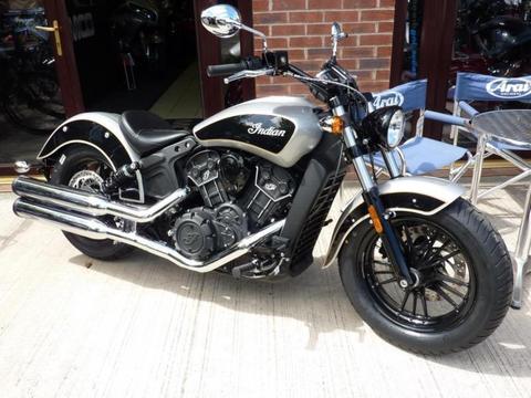 INDIAN SCOUT SIXTY 2-TONE BRAND NW 2017 MODEL for 2019 REG