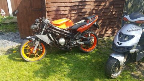 50cc SCOOTER AND MOTORBIKE FOR SALE