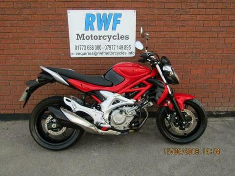 Suzuki SFV 650 GLADIUS, 2010, 10 REG, ONLY 2 OWNERS & 1192 MILES FROM NEW