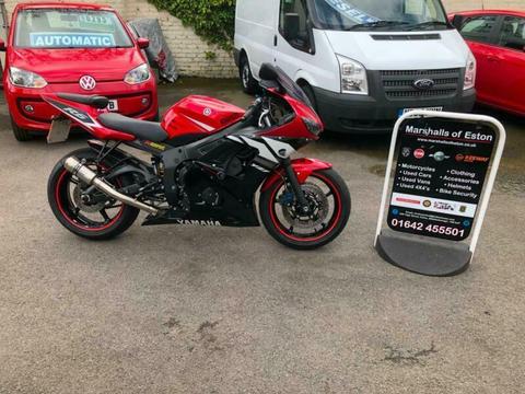 Yamaha R6,05 reg,best colour,sc project can,clean for year,recent tyres
