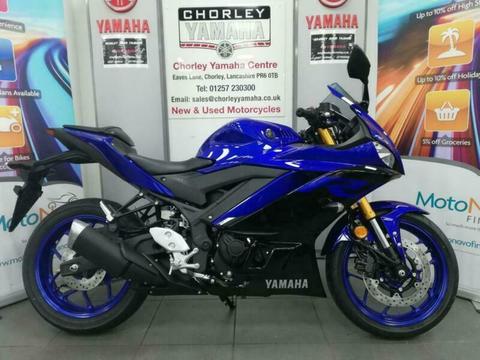 YAMAHA R3 2019 MODEL IN STOCK LOW RATE FINANCE DELIVERY ARRANGED