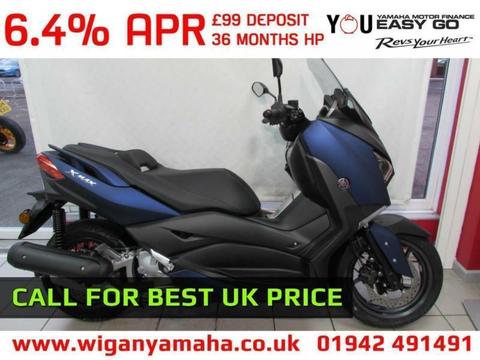 YAMAHA X-MAX 125 ABS 2018 model with Keyless Ignition, Traction Control, LED