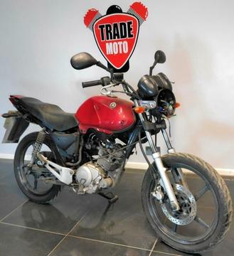 2010 60 YAMAHA YBR 125 RED LEARNER LEGAL PROJECT TRADE SALE CAT C 17K SPARES/REP