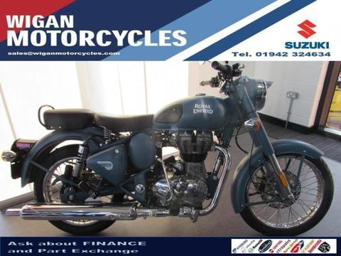 2018 ROYAL ENFIELD CLASSIC 500 MILITARY..96.56 OVER 60M..DEP 99 POUNDS..9.9% APR